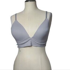 Lucky Brand Gray Adjustable Straps Bra 36B